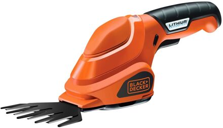 Black & Decker GSL200-QW Accu Grasschaar Oranje, Zwart