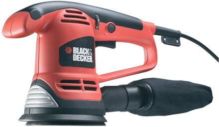 Black & Decker KA191EK-QS Excentrische Schuurmachine - 480W  - incl. schuurpapier