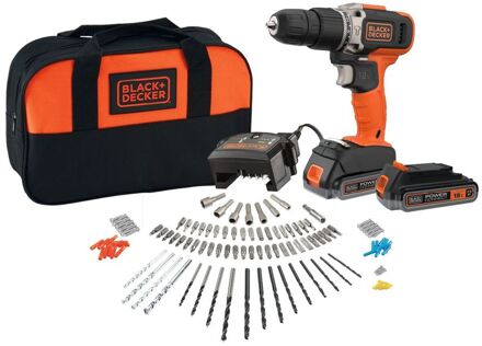 Black & Decker Klopboormachine 18v - 18v - (2x 1,5ah)
