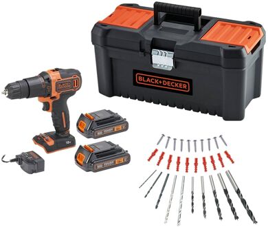 Black & Decker Klopboormachine Bdchd18c2ta-qw - 18v - (2x 1,5ah)