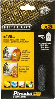 Black & Decker Multischuurgaas X39097 Schuurpapier