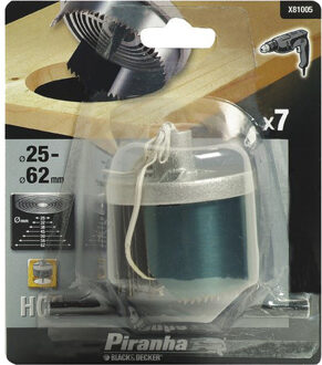 Black & Decker Piranha gatenzagen 25-62mm 7/dlg