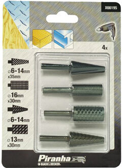 Black & Decker Raspenset X66195-QZ Boorset