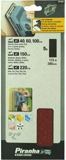 Black & Decker Set Schuurstroken X31026-XJ Schuurpapier