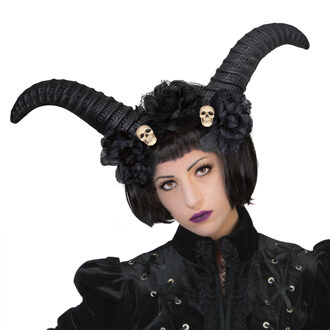 Black Devil Diadeem Zwart