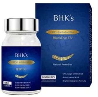 Black Eye Ex+ OPC + Lactobacillus Veg Capsule 60 capsules