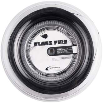 Black Fire Rol Snaren 200m-Zwart - 1.25