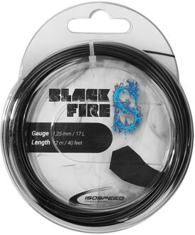 Black FireS Set Snaren 12m zwart - 1.25
