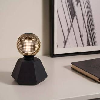 Black Flare sfeerlamp beton zwart