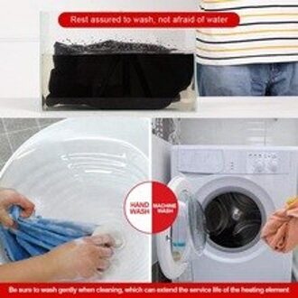 Black Fysiotherapie Thermische Elektrische Verwarming Broek Ski Broek Kleding Warm Body Warmer Winter Verwarmde Doek Usb XXXL