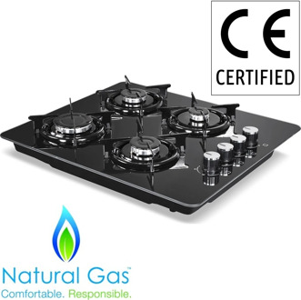 BLACK GLASS NEW DESIGN Natural Gas Built-in 4 Burner Kitchen Cooktop Stoves built in Hob Cooking Appliance Cookware Gas Cooker