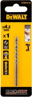 Black & Gold Metaalboor | 4,2 mm - DT20518-QZ