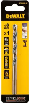 Black & Gold Metaalboor | 8,5 mm - DT20527-QZ
