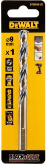 Black & Gold Metaalboor | 9 mm - DT20528-QZ