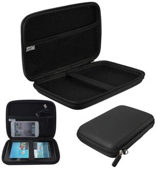 Black Hard Shell Buitenste Carry Case Bag Voor 7 Inch Gps Navigatie Beschermende Pouch Carrying Cover