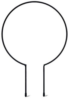 Black Metal Tuin Trellis Voor Klimmen Planten Bloem Groenten Rose Wijnstok Hart En Ronde Vorm Plant Trellis