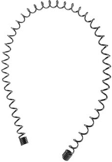 Black Metal Zwaaide Stijl Sport Haarband Effen Unisex Haarband Casual Adult Hoofddeksels Haar Styling Tool 2