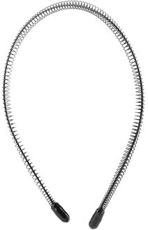 Black Metal Zwaaide Stijl Sport Haarband Effen Unisex Haarband Casual Adult Hoofddeksels Haar Styling Tool 3