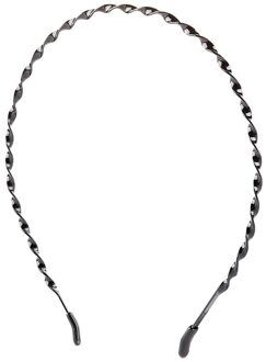 Black Metal Zwaaide Stijl Sport Haarband Effen Unisex Haarband Casual Adult Hoofddeksels Haar Styling Tool 7