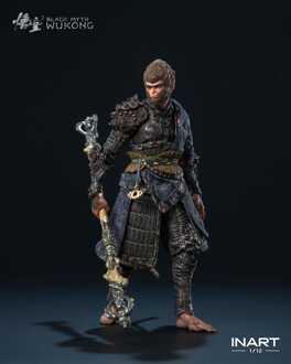 Black Myth: Wukong Action Figure 1/12 The Destined One in the Bronze Armor Set Deluxe Ver. 16 cm