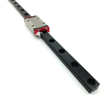 Black Oxide Linear Rail MGN12H with Long Body Carriage 440C SS 250-600mm