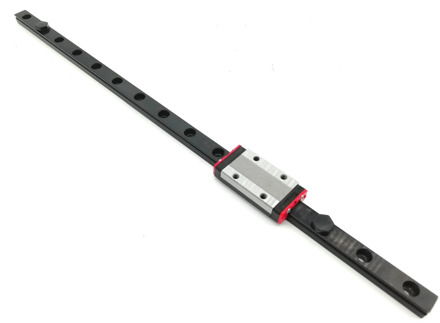 Black Oxide Linear Rail MGN9H with Long Body Carriage 440C SS. 200-450mm Length
