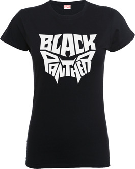 Black Panther Embleem Dames T-shirt - Zwart - M