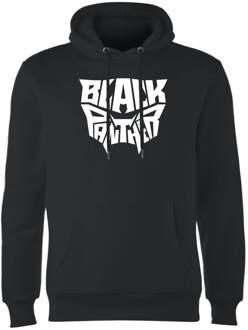 Black Panther Worded Emblem Hoodie - Black - XL Zwart