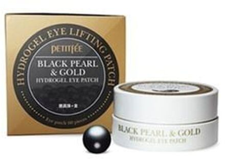 Black Pearl & Gold oogpatch 60 stuks