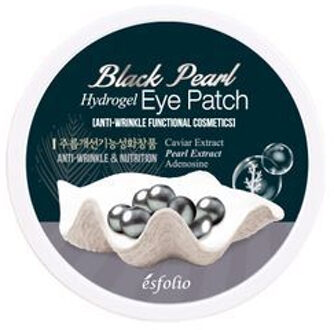Black Pearl Hydrogel Eye Patch 60pcs 60pcs (30 pairs)