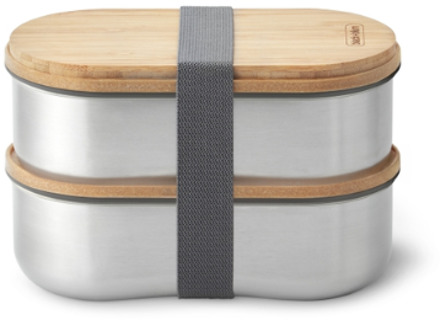 Black+Blum Bento Box - 185x97x120mm - Slate Slate grey