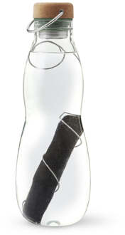 Black+Blum Eau Good Glass - Waterfles - 0.65Ltr - Olijfgroen Transparant
