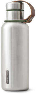 Black+Blum Geïsoleerde Waterfles - Thermosfles - 0.5Ltr - Olijfgroen