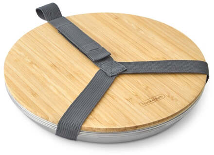 Black+Blum RVS-borden - set van 4 Grijs