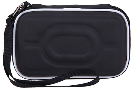 Black Portable Hard Carry Case Cover Tas Rits Eva Draagtas Cover Pouch 2.5 "Hdd Externe Harde Schijf Bescherm box
