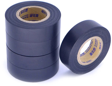 Black PVC 18mmx25m Electrical Tapes Flame Retardent Insulation Adhesive Tape DIY Electrical Tools