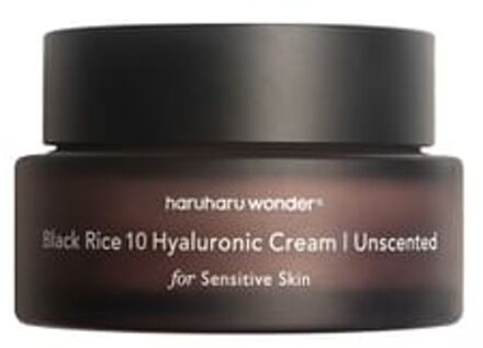 Black Rice 10 Hyaluronic Cream Unscented - Gezichtscrème