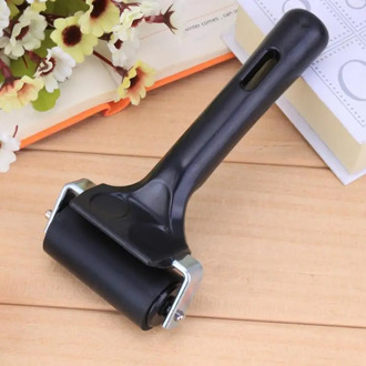 Black Rubber Roller Brush DIY Craft Tools Brayer Rubber Roller Paint Art Accessary Painting Hand Plastic Wall Home Professional