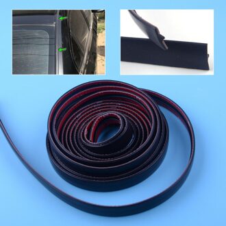 Black Rubber Seal Strip Soundproof Waterproof Universal EPDM Rear triangle
