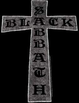 Black Sabbath Cross Women's T-Shirt - Black - XL Zwart