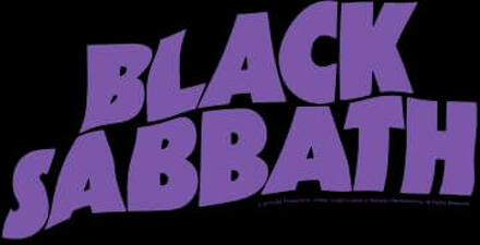 Black Sabbath Logo Women's T-Shirt - Black - XL Zwart