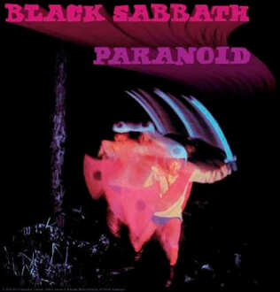 Black Sabbath Paranoid Sweatshirt - Black - M Zwart