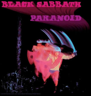 Black Sabbath Paranoid Women's T-Shirt - Black - XL - Zwart
