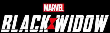 Black Widow Movie Logo Men's T-Shirt - Black - L - Zwart