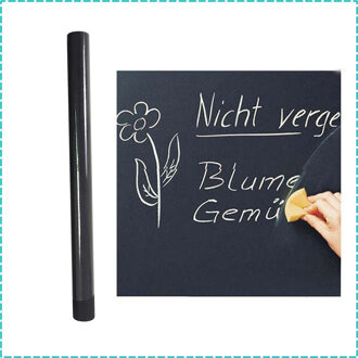 Blackboard Schoolbord Vinyl Peel En Stick Zelfklevende Krijtbord Muursticker 45cmX110cm Trekken Decor Muurschildering Decals Verwijderen