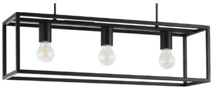 Blackcrown Hanglamp - E27 - 70 cm - Zwart