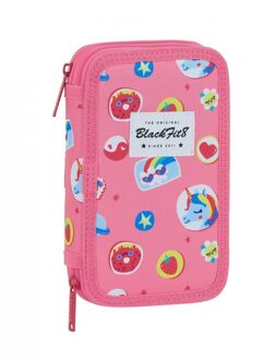 Blackfit8 Dubbele Kleine Plumier 28 Pcs 442044854