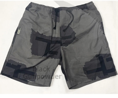BlackGunpowder Leisure Sports Beach Shorts Physical Shorts - T-Block Camo XL