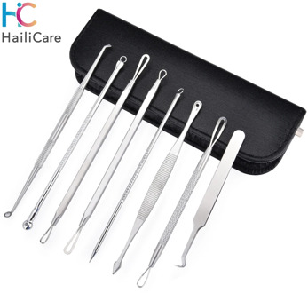Blackhead Remover Acne Removal Tool Comedone Pimple Blemish Extractor Blackhead Needles Face Deep Pore Cleaner Skin Care Tool