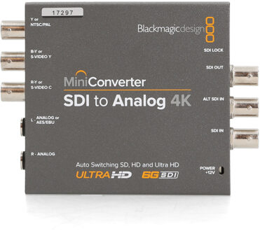 Blackmagic Blackmagicdesign Mini Converter SDI to Analog 4K